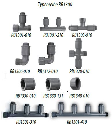 PVC - Teile Typenreihe RB 1300