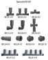 Preview: PVC-Verteiler mit 2 Ausgängen - Typenreihe RB1200 - 1“ IG x 1“ AG, 2 Ausgänge: 1“ IG - Typ RB1201210