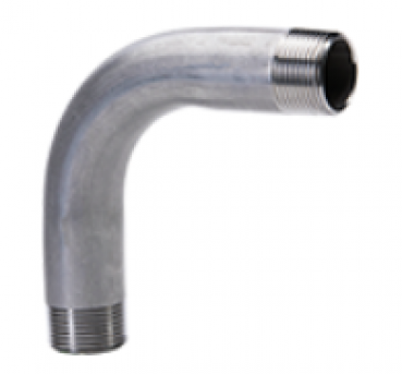 Langer Bogen 90°; Größe 2"