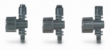 90° selbsthaltender Mikro-Sprüher Typenreihe XS - Micro-Sprüher, einstellbarer Durchfluss und Sprühweite