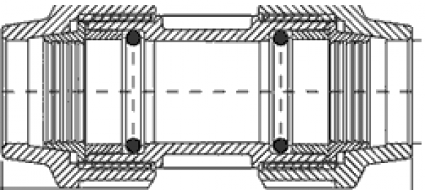 PP 25 x 25 Reparatur - Kupplung