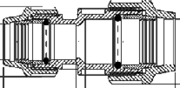 PP 50 x 40 Kupplung reduziert