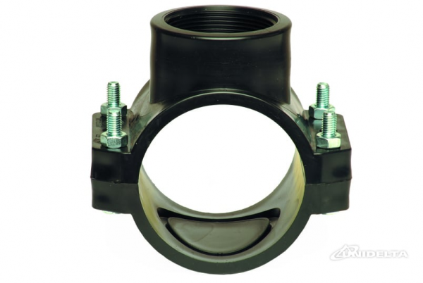 PP 110 x 1½" Anbohrschelle ohne Verstärkung IG