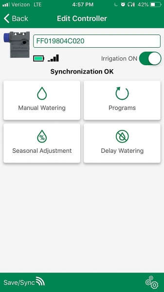 Steuergerät - Typenreihe TBOS-BT-LT™ Steuermodul: 4 Station