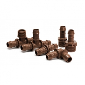Preview: T-Stück-Steckkupplung 17 mm für XF Dripline